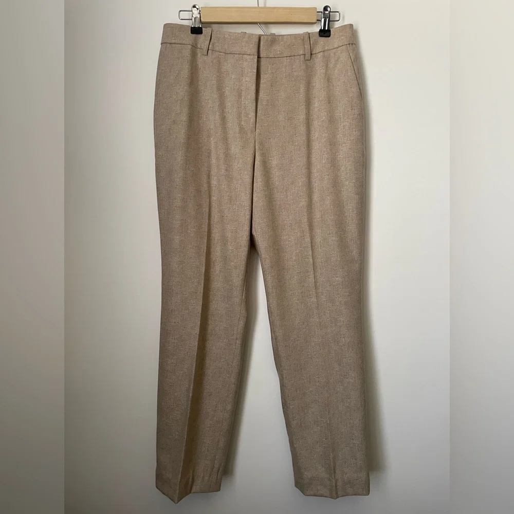 LAFAYETTE 148 ‘Clinton’ Virgin Wool Trouser Pants Women’s Size 6 - Picture 4 of 12